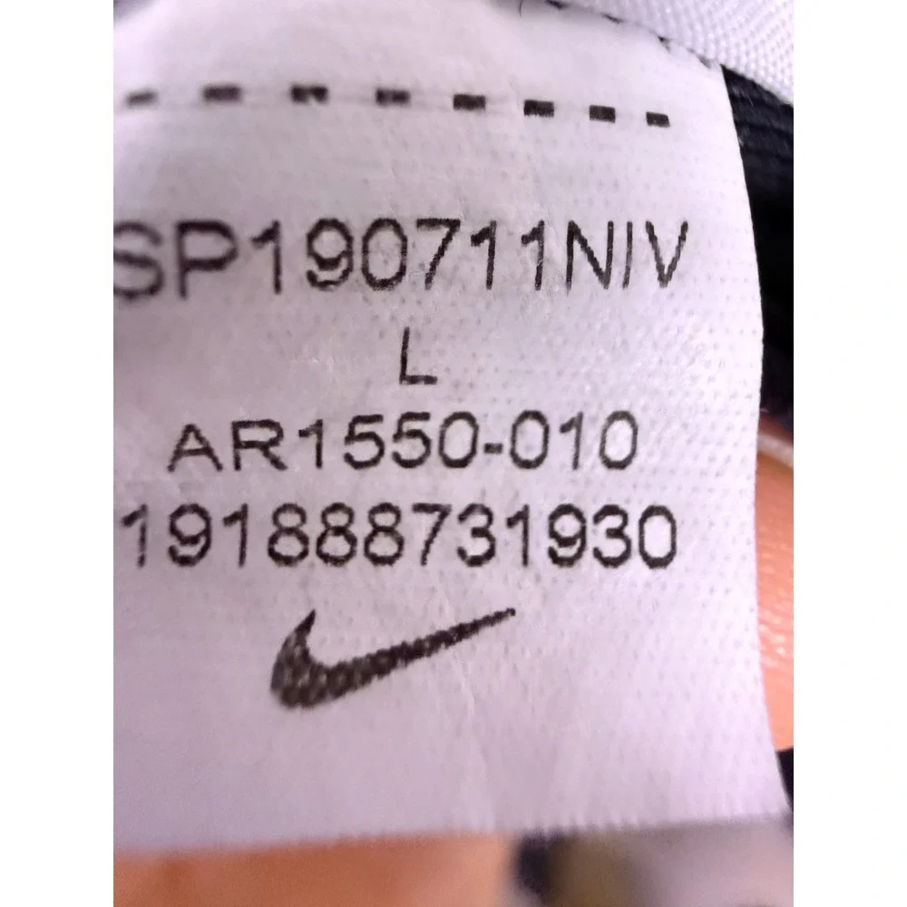 Nike Sportswear Tech Pack Knit Mens L Black Fleece Joggers AR1550-010 Athletic